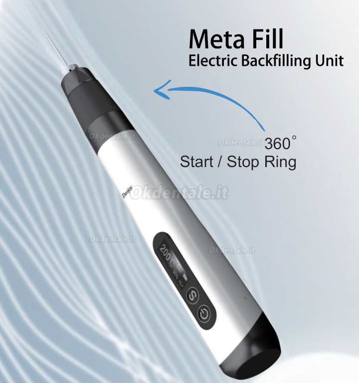 Sistema di otturazione guttaperca 3d Denjoy Meta Fill (somministrazione di guttaperca)